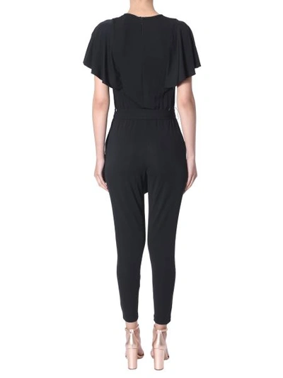 Shop Michael Michael Kors Full Suit With Short Sleeves In Black