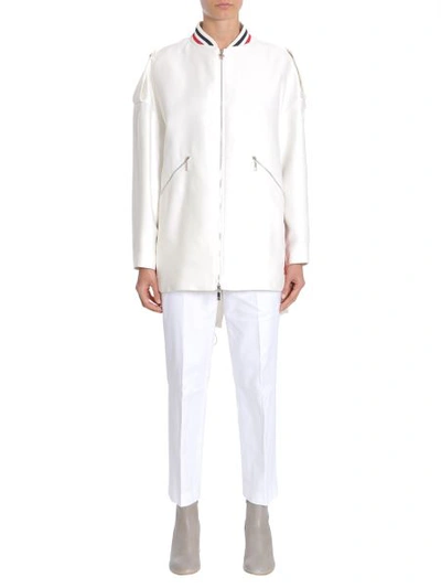 Shop Moncler "piene B" Jacket In White