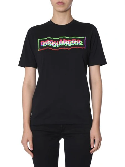 Shop Dsquared2 Renny Fit T-shirt In Black