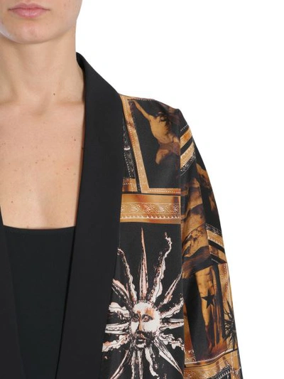 Shop Fausto Puglisi Silk Kimono In Multicolour