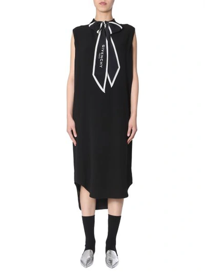 Shop Givenchy Chemise With Logo Foulard In Black
