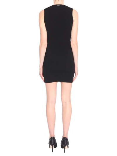 Shop Dsquared2 Sleeveless Dress In Black