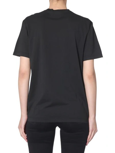 Shop Dsquared2 Smoke T-shirt In Black