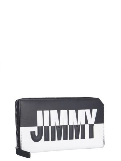 Shop Jimmy Choo Carnaby Wallet In Black