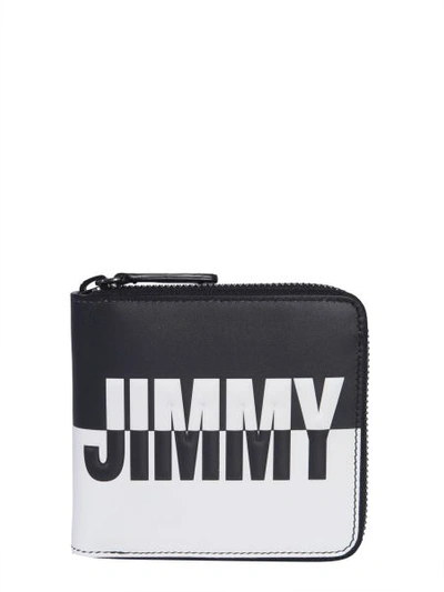 Shop Jimmy Choo Lawrence Wallet In Black