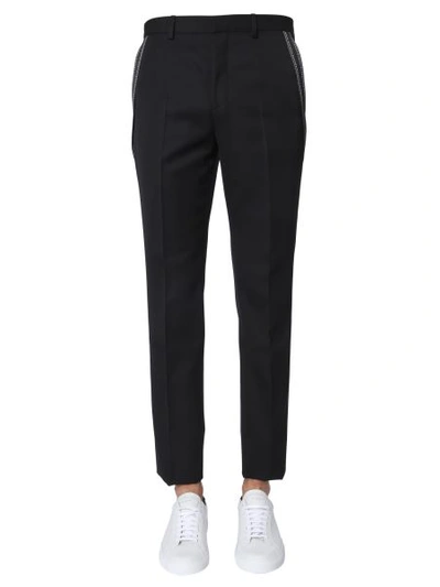 Shop Givenchy Technical Gabardine Wool Pants In Black