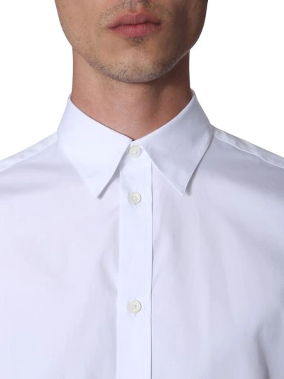 Shop Givenchy Shirt With Studio Patch In White