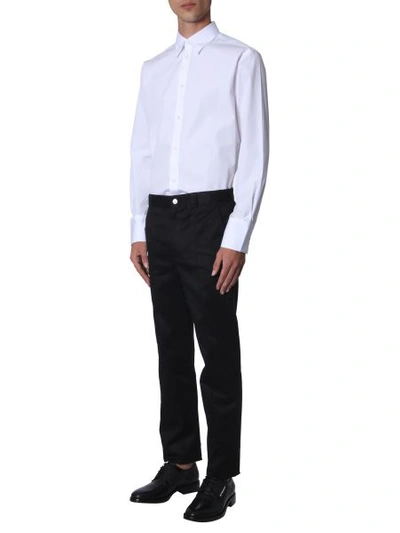 Shop Givenchy Shirt With Studio Patch In White