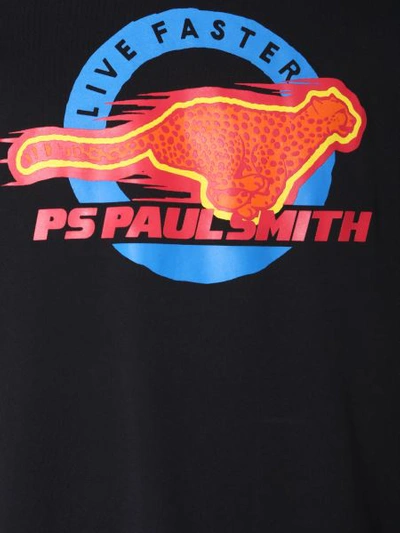 Shop Ps By Paul Smith Regular Fit T -shirt In Black