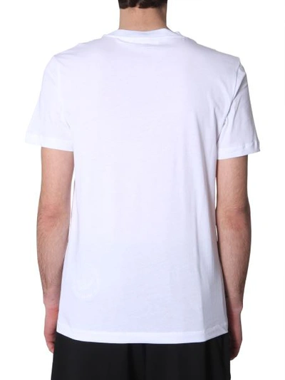 Shop Mcq By Alexander Mcqueen Round Neck T-shirt In White