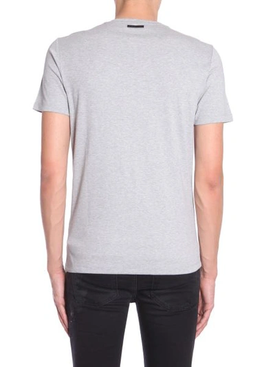 Shop Diesel Black Gold "ty-abstraction" T-shirt In Grey
