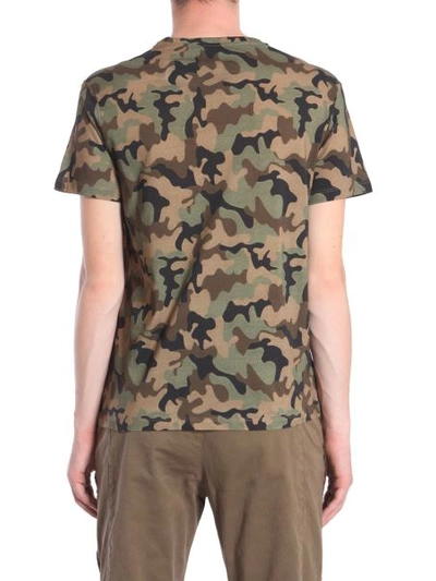 Shop N°21 Camouflage Printed T-shirt In Multicolour