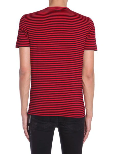 Shop Diesel Black Gold "ty-industrial" T-shirt In Red