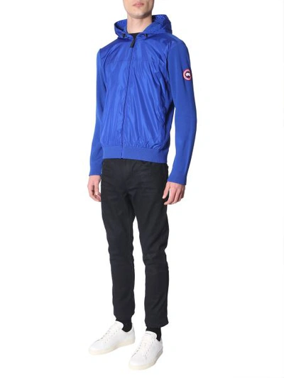 Shop Canada Goose Windbridge Jacket In Blue