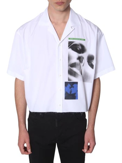 Shop Dsquared2 Short-sleeved Shirt In White