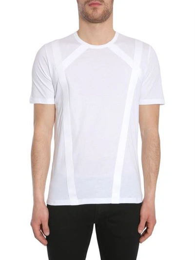 Shop Diesel Black Gold "tsquare" T-shirt In White