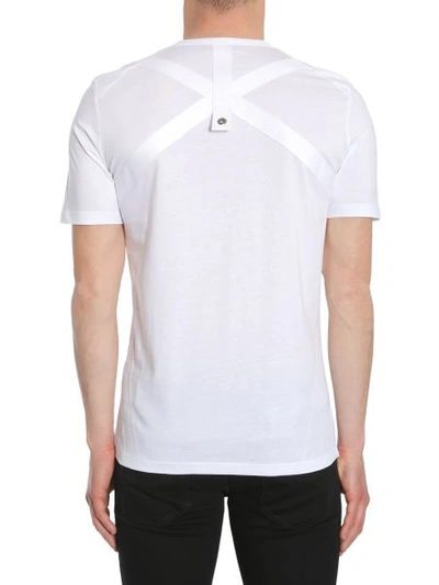 Shop Diesel Black Gold "tsquare" T-shirt In White