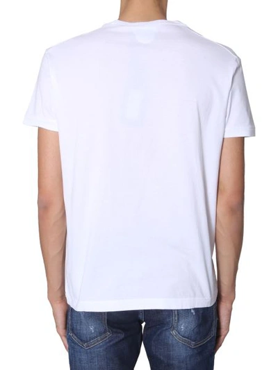 Shop Dsquared2 Printed T -shirt In White