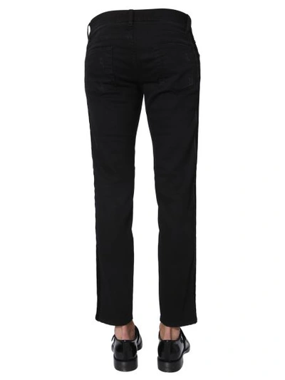 Shop Dolce & Gabbana Skinny Fit Jeans In Black