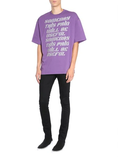 Shop Lanvin Oversize Fit T-shirt In Purple