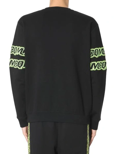 Shop Mcq By Alexander Mcqueen Round Neck Sweatshirt In Black