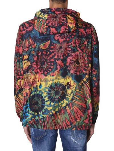 Shop Dsquared2 Tie And Dye Jacket In Multicolour