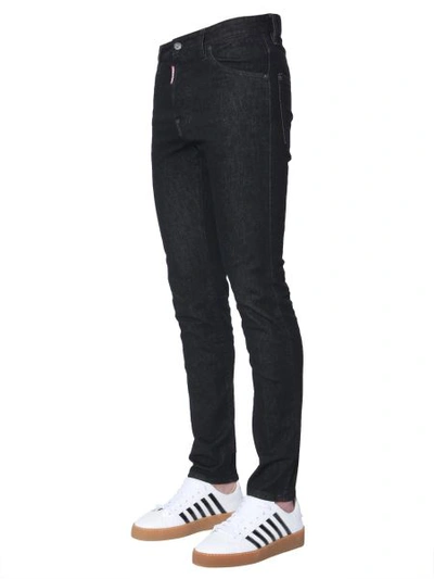 Shop Dsquared2 Cool Guy Fit Jeans In Black