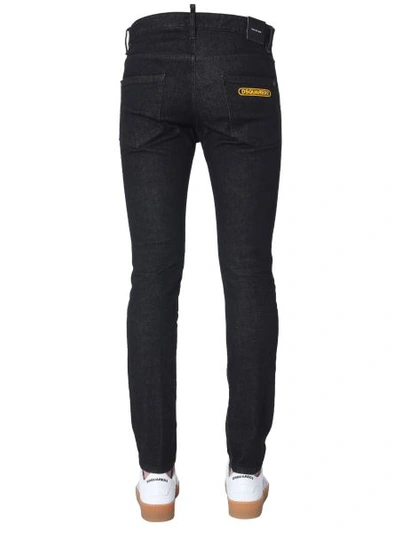 Shop Dsquared2 Cool Guy Fit Jeans In Black