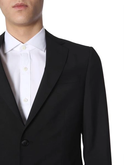 Shop Z Zegna Complete Slim Fit Two-piece Suit In Black