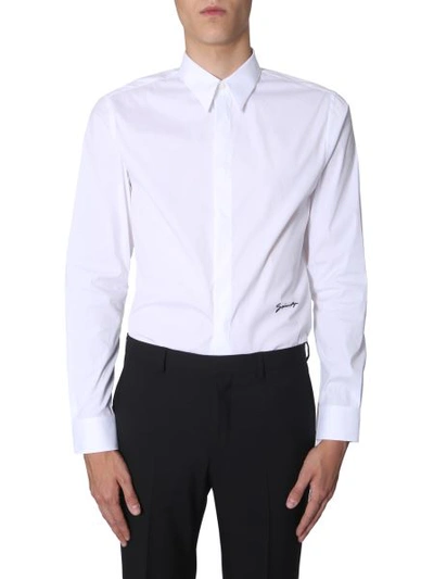 Shop Givenchy Slim Fit Shirt In White
