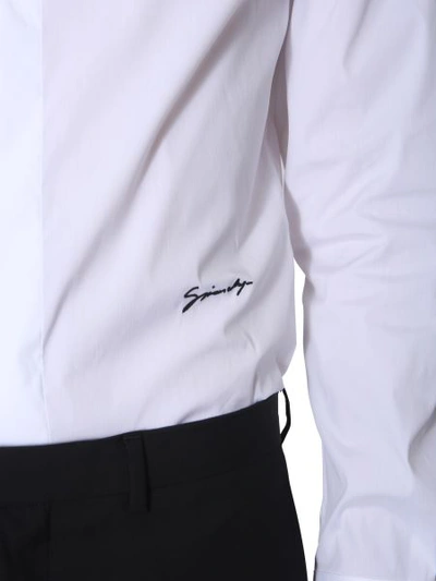 Shop Givenchy Slim Fit Shirt In White
