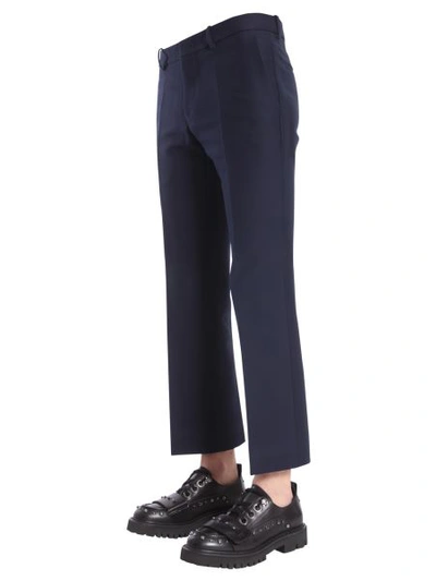 Shop N°21 Kick Flare Trousers In Blue