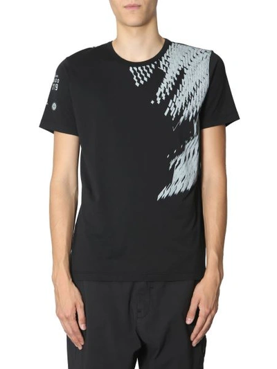 Shop Stone Island Shadow Project Round Neck T-shirt In Black