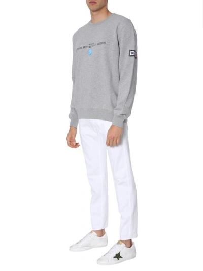 Shop Golden Goose Robbie Sweatshirt In Grey