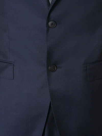 Shop Z Zegna Slim Fit Suit In Blue