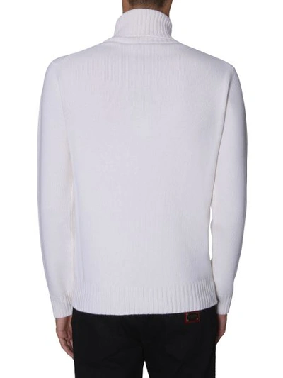 Shop Dolce & Gabbana Turtle Neck Sweater In White
