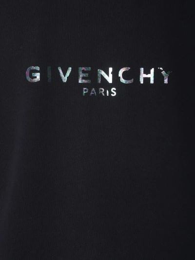 Shop Givenchy Crew Neck Sweatshirt In Black