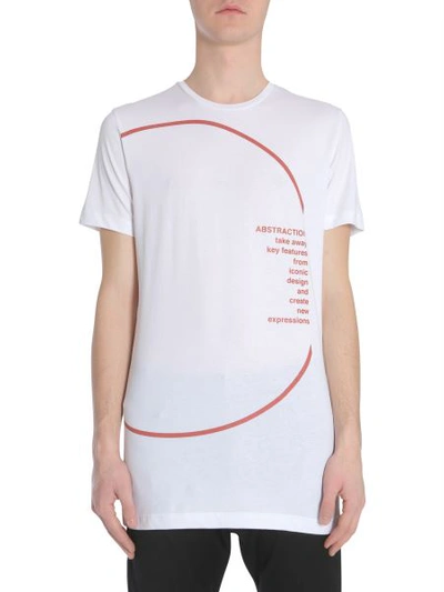 Shop Diesel Black Gold Ty-circle T-shirt In White