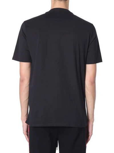 Shop Neil Barrett Oversize Fit T-shirt In Black