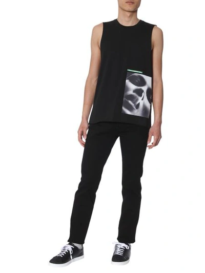 Shop Dsquared2 Sleeveless T-shirt In Black