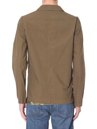 Shop Ps By Paul Smith Deconstructed Jacket In Brown