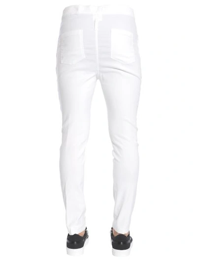 Shop Haider Ackermann Skinny Fit Trousers In White