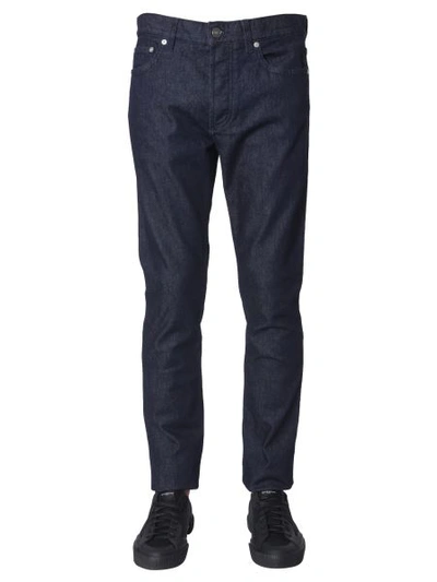 Shop Givenchy Slim Fit Jeans In Blue