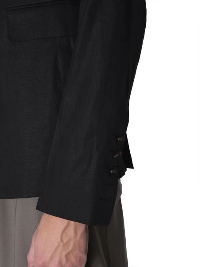 Shop Rick Owens Classic Blazer In Black