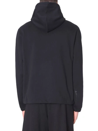 Shop Mcq By Alexander Mcqueen Hooded Sweatshirt In Black
