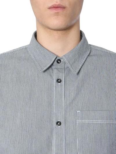 Shop Apc Trek Shirt In Grey