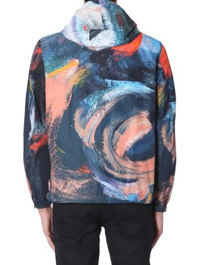 Shop Alexander Mcqueen Hooded Jacket In Multicolour