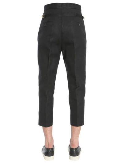 Shop Rick Owens "bolans" Trousers In Black