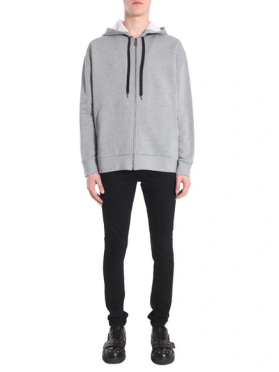 Shop N°21 Hooded Sweasthirt In Grey