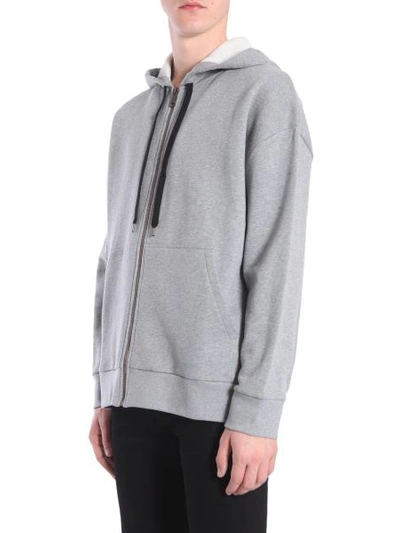 Shop N°21 Hooded Sweasthirt In Grey